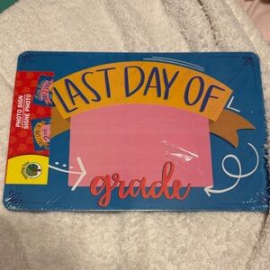 Colorful First Day Back‎ to School Sign